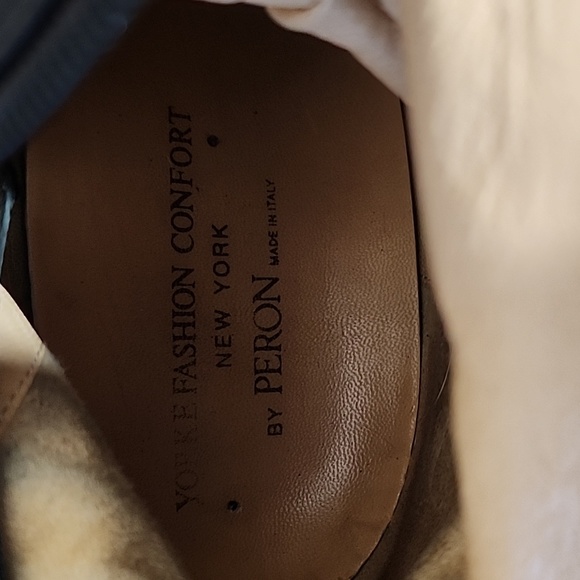 Fashion Comfort black leather knee high boots - Picture 10 of 12